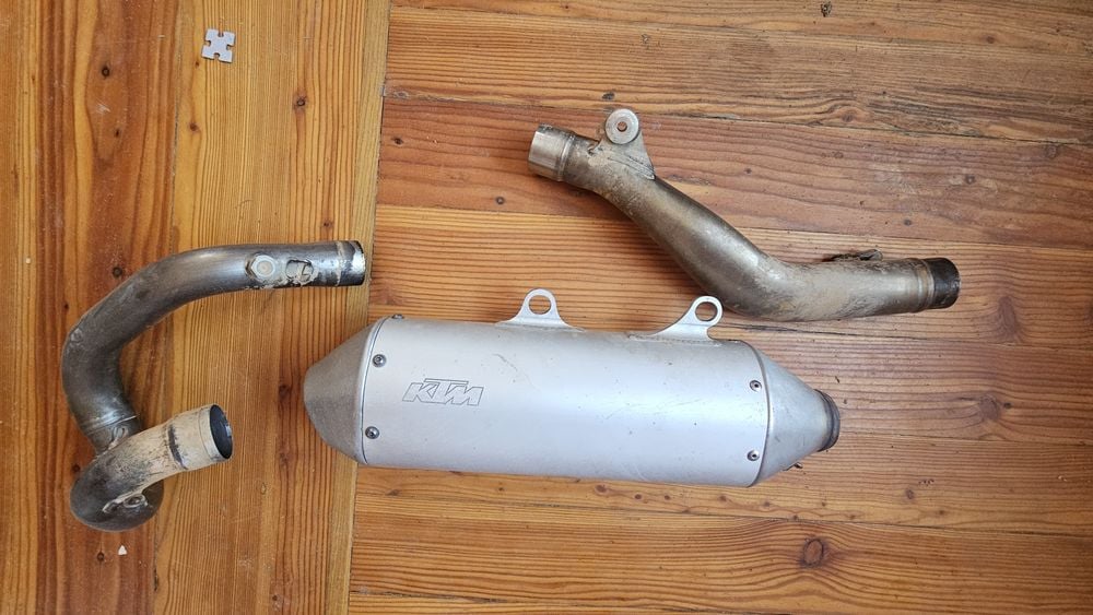 Wydech oryginał komplet ktm exc f  20-23r