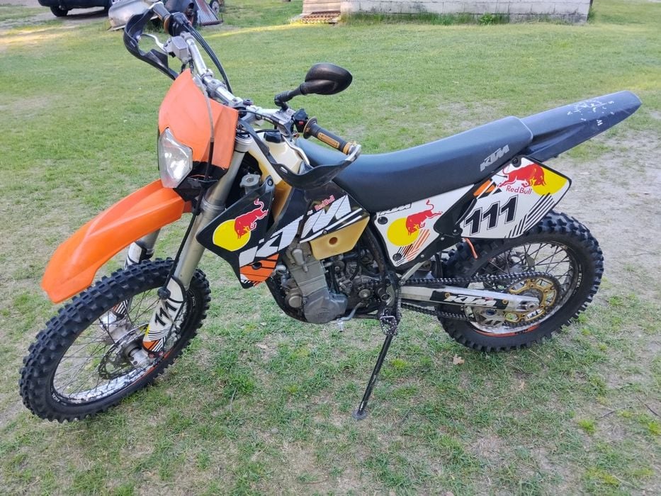 Ktm exc 520 zarejestrowany