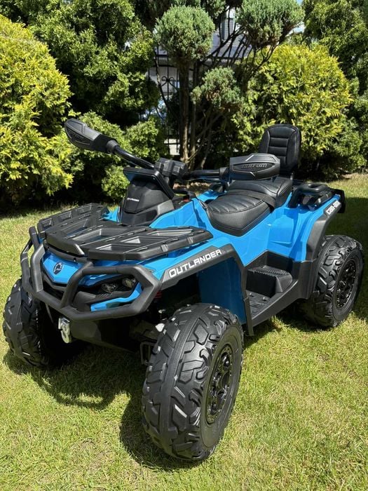 Quad na akumulator Can-Am 24V Outlander ATV 4x200W Miękkie koła