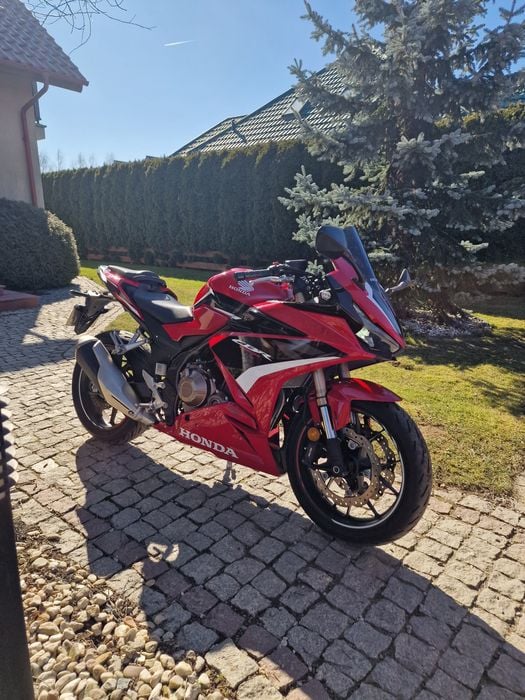 Honda CBR 500 R 2022 r. 7tyś km polift upside-down, 2 tarcze, ABS, A2
