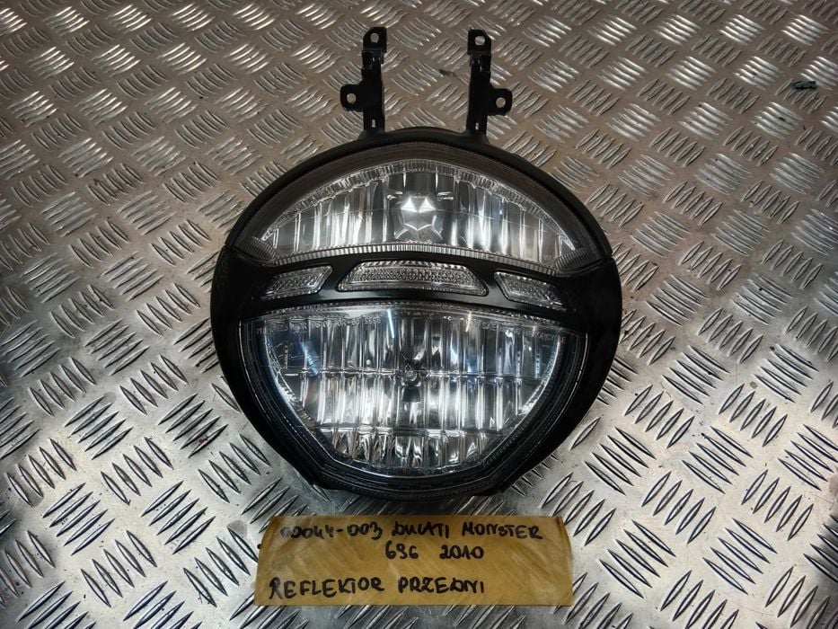 Ducati Monster 696 Reflektor Przedni Lampa Przód Przednia 08-14 Stelaż