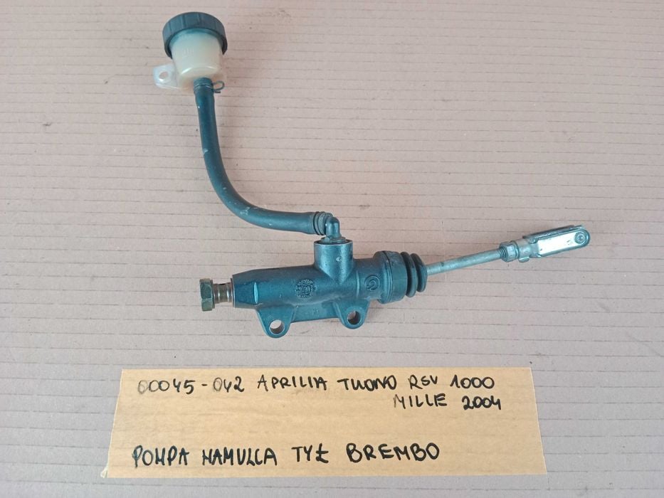 Aprilia Tuono RSV 1000 Mille Pompa Hamulca Tył Brembo Pompa Hamulcowa
