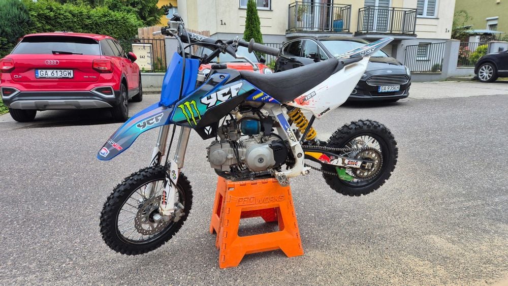 YCF 125 Pilot – nowy silnik Zongshen ZS-125 Race PIT BIKE pitbike