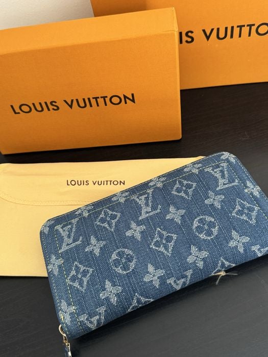 Nowy jeansowy portfel LV Louis Vuitton