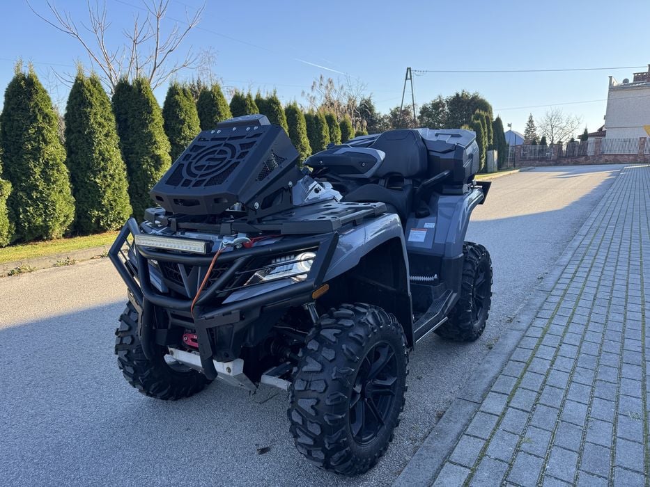 Quad atv CF Moto 850 grey edition full opcja + plug fv 23%
