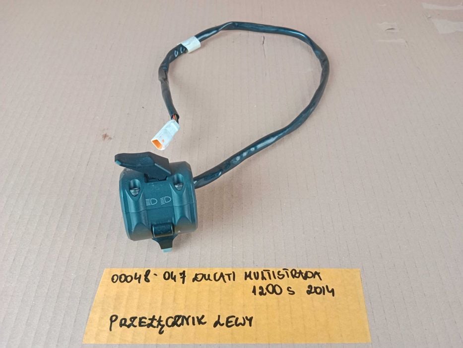 Ducati Multistrada 1200 S Przełącznik Lewy Świateł Kierunkowskazy