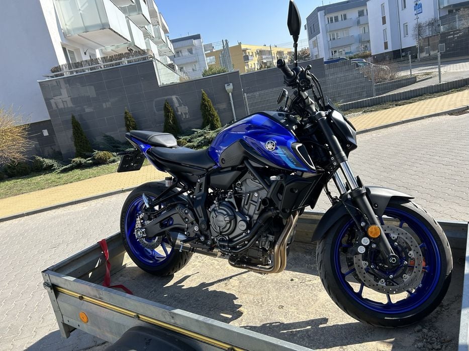 Yamaha MT07 A2 (35KW) stan idelany DOMINATOR//Model2022 Polski Salon!