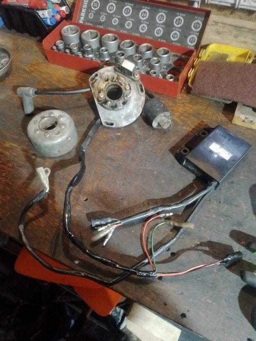 Ktm sx 250  1998 kompletna elektryka.