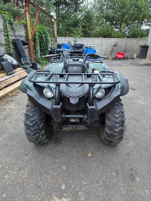 Yamaha Grizzly 450 IRS 4x4 Kodiak jezdzący uszkodzony silnik