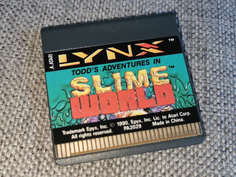 Slime World ATARI LYNX gra (retro 1990) sklep Ursus Tanio