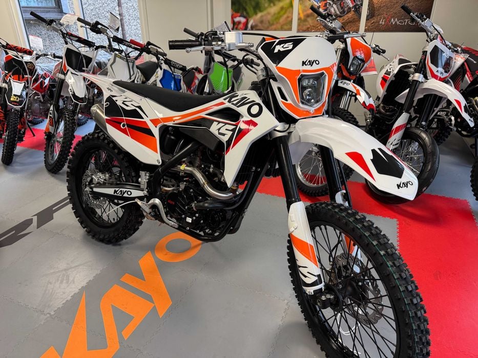 Enduro DirtBike Kayo K5 300 chłodzony cieczą BLACK WEEK od 4xMoto