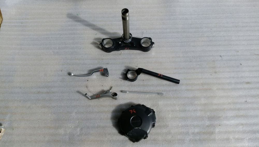 honda cbr 1000 rr sc59 sztyca dekiel klamka kierow