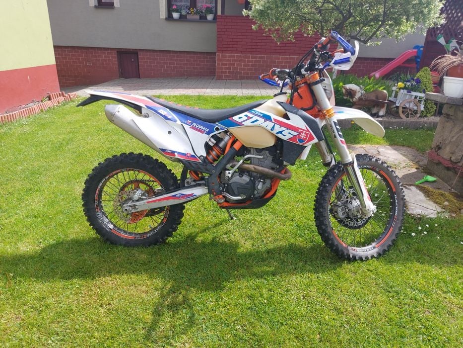 KTM 350 EXC-F six days Slovakia