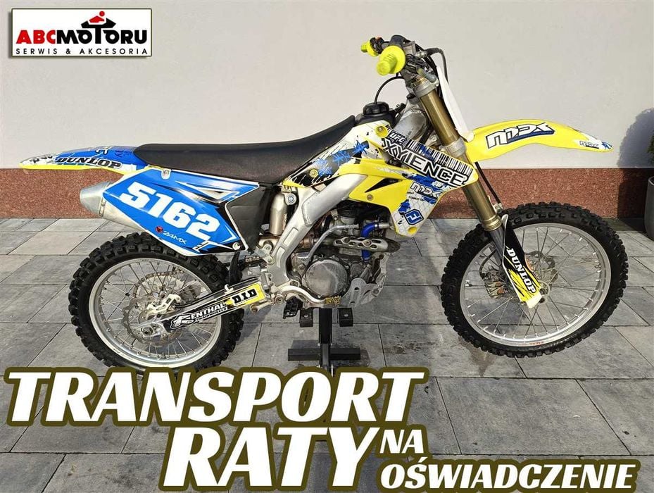 Suzuki RM-Z 250 RM250Z RMZ 250, 2009 r. transport raty na oświadczenie