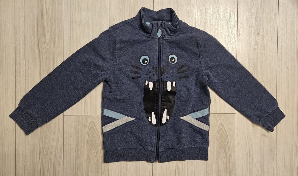 Bluza chłopięca rozpinana coccodrillo rozmiar 110