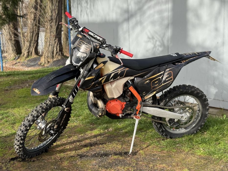 Ktm exc 300 2t 2017r homologacja ostatni gaznik enduro supermoto A2