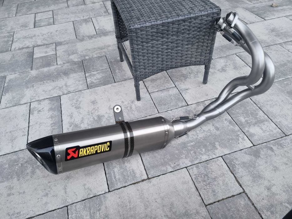 Kawasaki Z650 Kawasaki Ninja 650 Tłumik Wydech Układ Akrapovic 2017-25