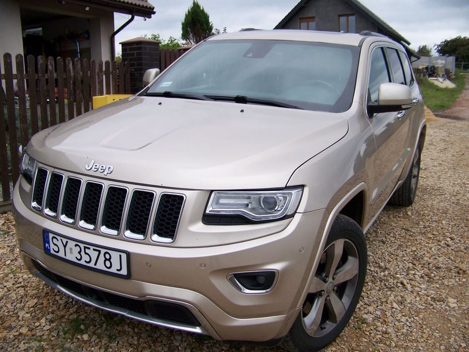 Jeep grand cherokee OVERLAND 3.0 Salon polska