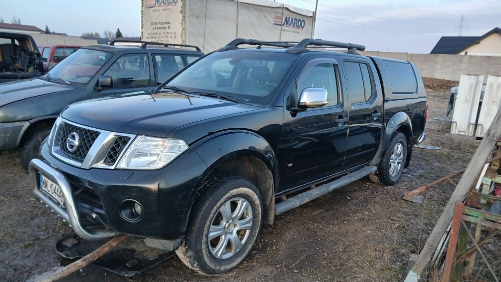 Nissan Navara D40 3.0 V6 uszkodzony silnik panewka