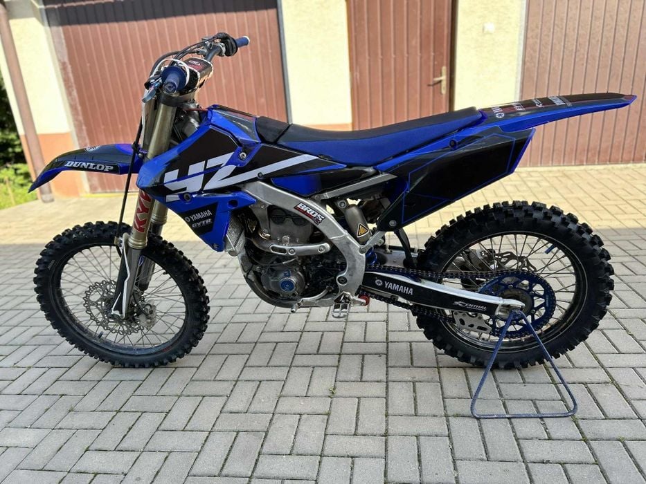 Yamaha YZF 250 z 2017 roku (mapy)