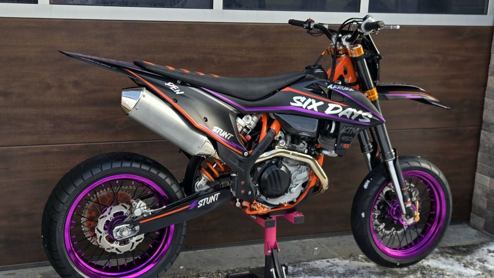 KTM EXC 450 SIX DAYS 2020r (supermoto sm super moto sixdays excf 500)