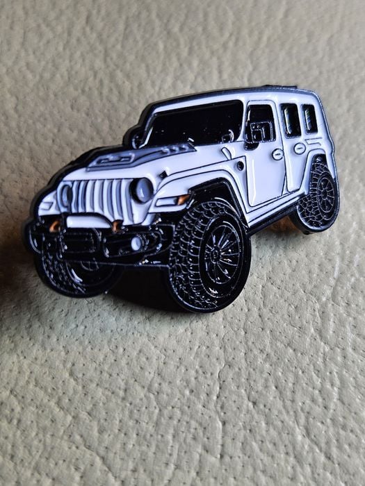 Przypinka jak Jeep Wrangler