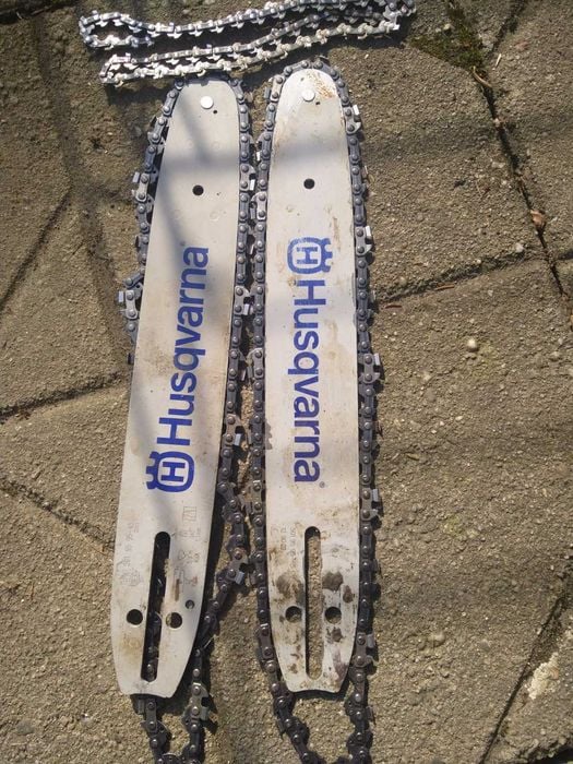prowadnica husqvarna 12" 30cm 3/8 1,1 oryginał i łąńcuchy oregon