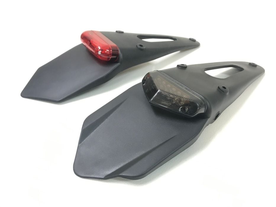 Lampa Tylna Tył Enduro Cross Senda DT WR Husqvarna KTM + Błotnik LED