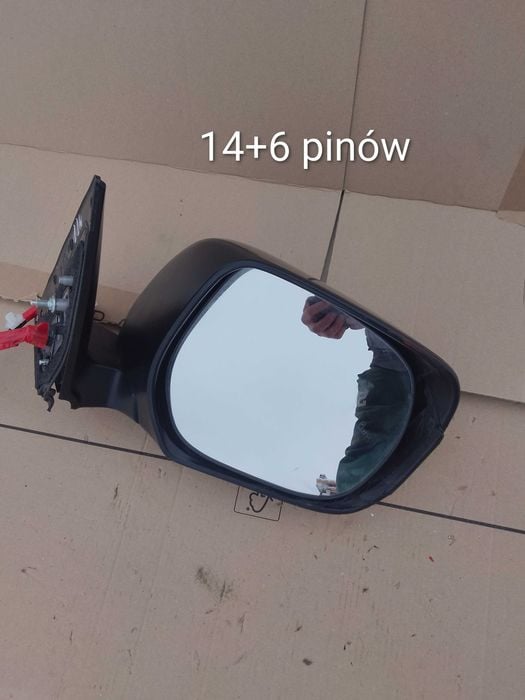 lusterko prawe TOYOTA LAND CRUISER J150 lift 14+6 pin europa