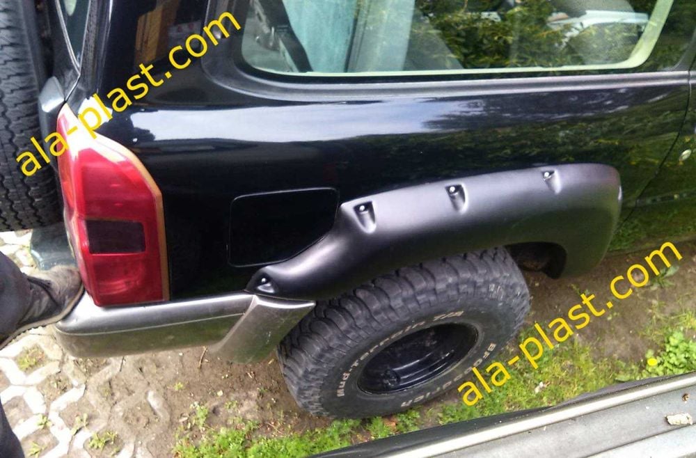 Nissan Patrol GU4 Y61 - 3 drzwi - poszerzenia nadkoli - błotników