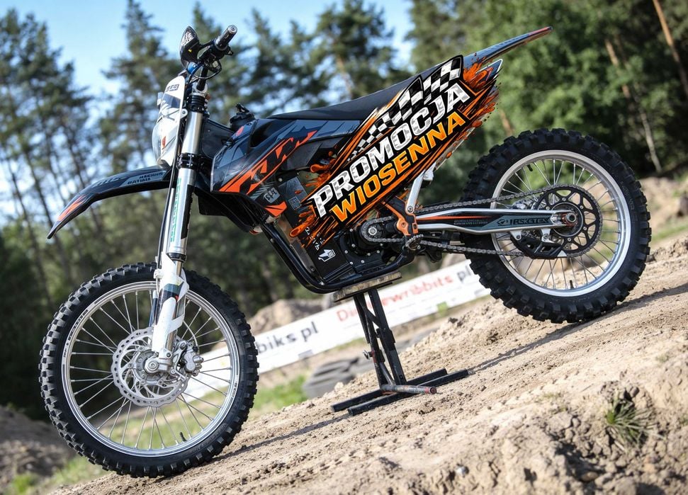 - 12 % Elektryczny KTM 26KW QS138 90H V3 + ND72680 AKU LG 72V 61Ah