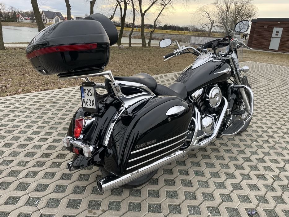 Kawasaki vn1600 Full wyposażony Navi import DE , zarejestrowany  PL