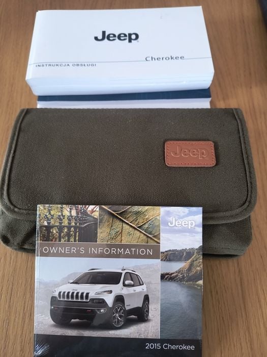 Książka do  Jeep Cherokee 2015 rok