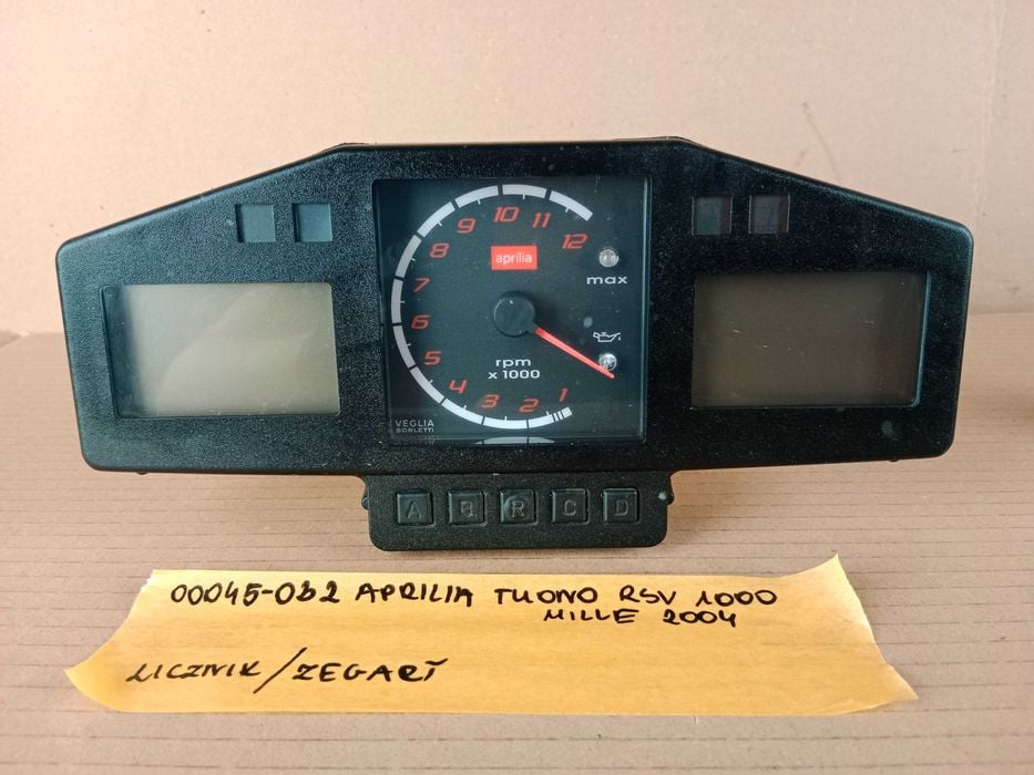 Aprilia Tuono RSV 1000 Mille Licznik Zegary Wyświetlacz 02-05