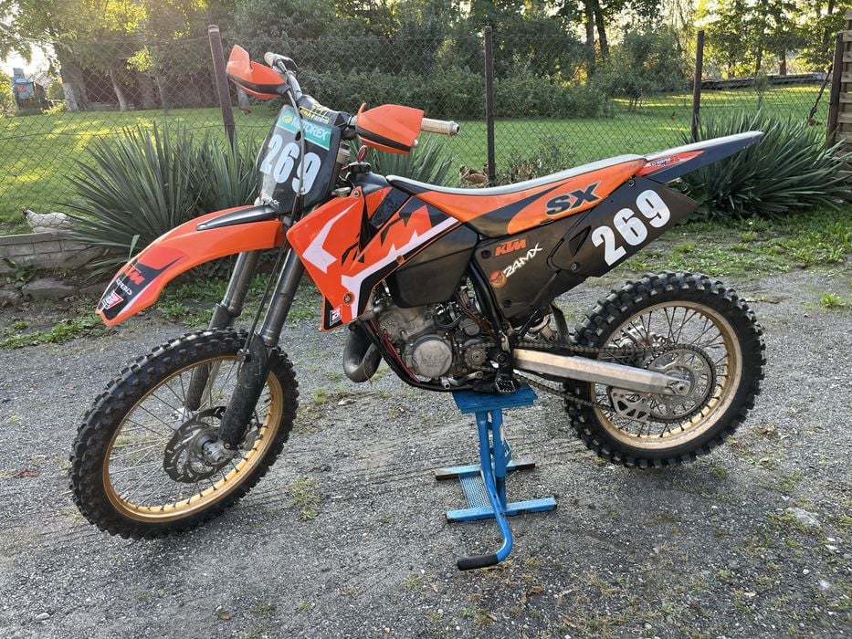 KTM 125 SX po kapitalnym remoncie