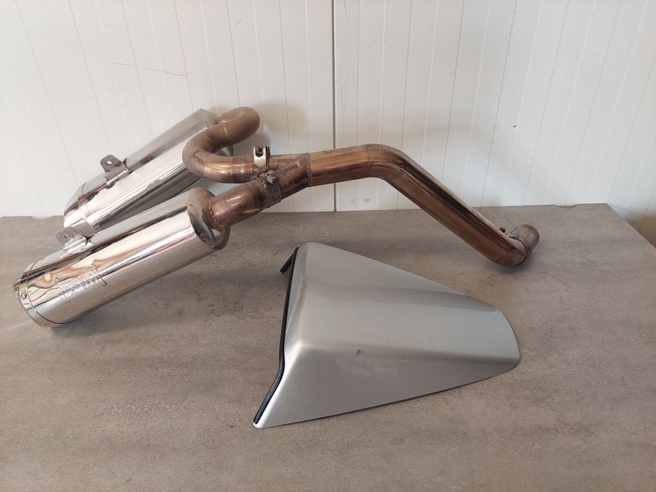 Honda vfr 800 vtec nakladka na fotel wydech tłumik sportowy DAM