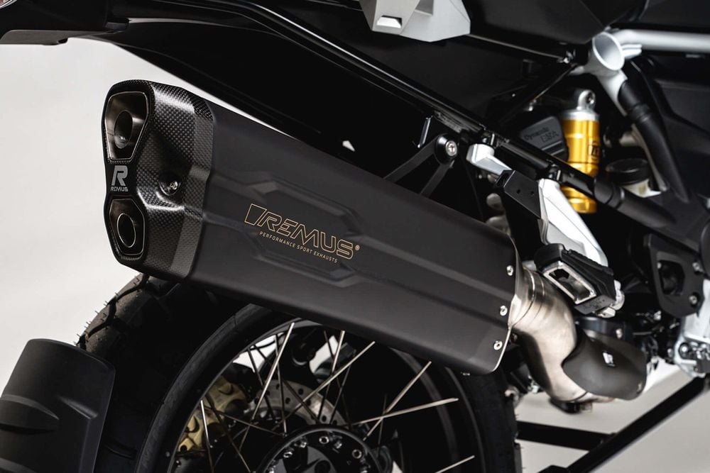 Tłumik Remus 8 2.0 do BMW R1200GS LC / R1250GS - czarny