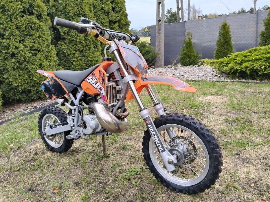 KTM SX50 TC 50 Mx50 crf po remoncie silnik zawieszenie super stan