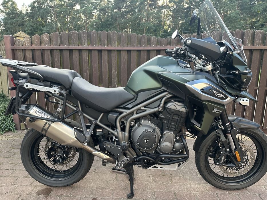 Triump Tiger 1200 XCA - najbogatsza wersja, Matt Khaki Green
