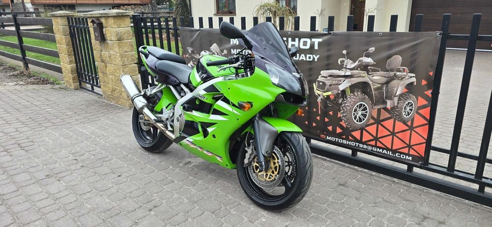 Motocykl Kawasaki Ninja ZX-6R !2002r!Sport !20tys km!Niemcy!Zobacz