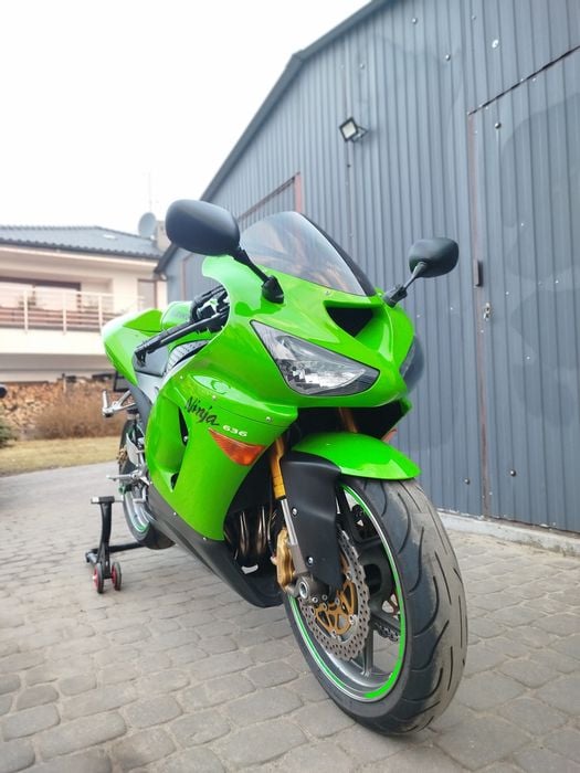 Kawasaki Ninja ZX6R 636. 2006r  LeoVince Wymieniony rozrząd
