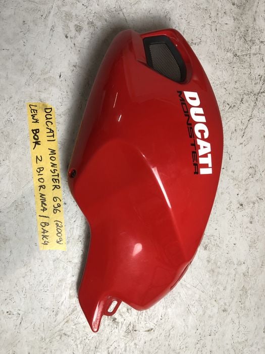 Ducati Monster 696 Lewa Osłona Owiewka Zbiornika Baku Nakładka Plastik