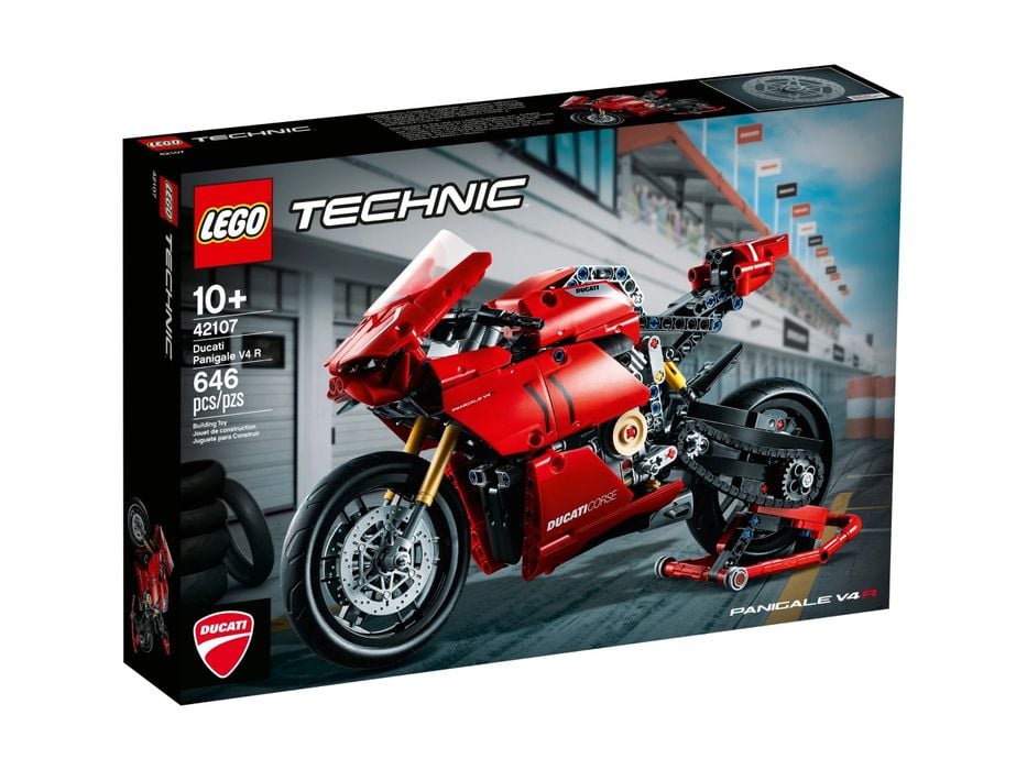 Nowe Klocki LEGO 42107 Technic Ducati Panigale V4 R ŁÓDŹ