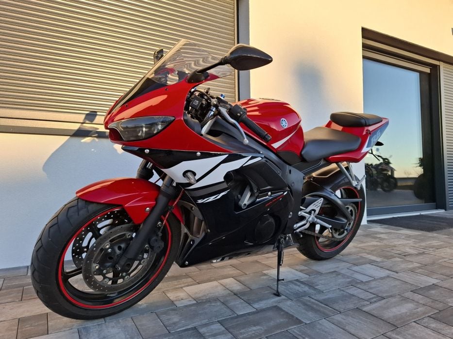 Yamaha yzf r6 '03 r. 38000 km IGŁA od razu do jazdy HISTORIA MOTOCYKLA