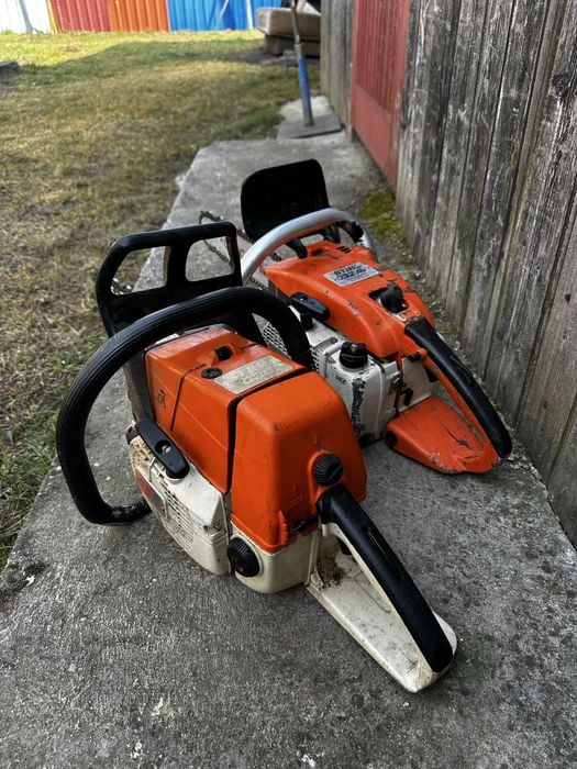 Dwie piły Sthil 036 sthil 032 KOMPLET piła spalinowa pilarka husqvarna