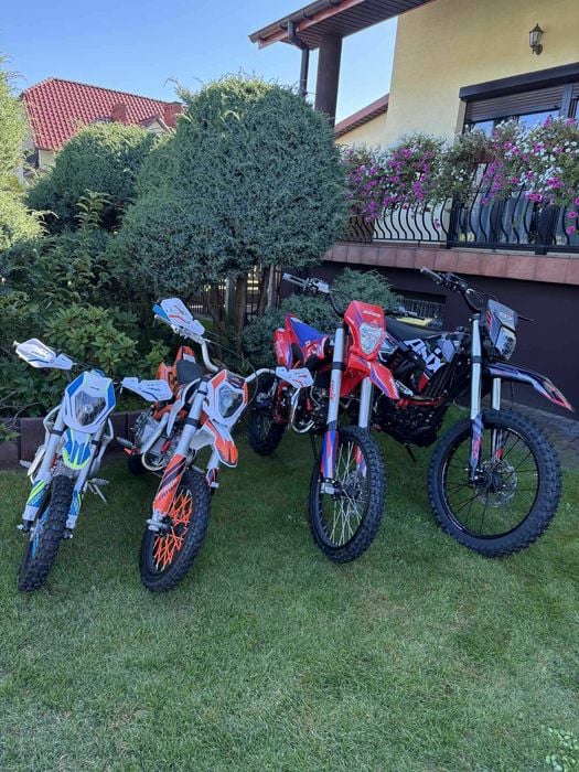 Cross ASIX XB 300/250/140/125/110/90/70 cc Solidny E-start RATY Dowóz