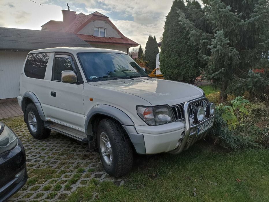 Toyota land cruiser 90 progi aluminiowe komplet