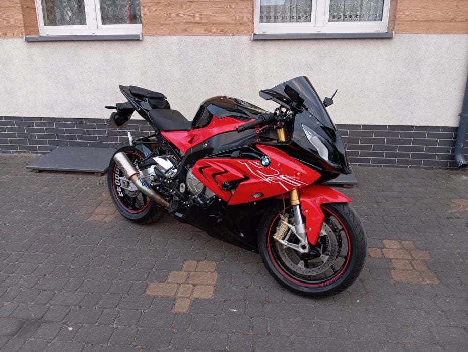 BMW s1000rr Red Black Indywidual