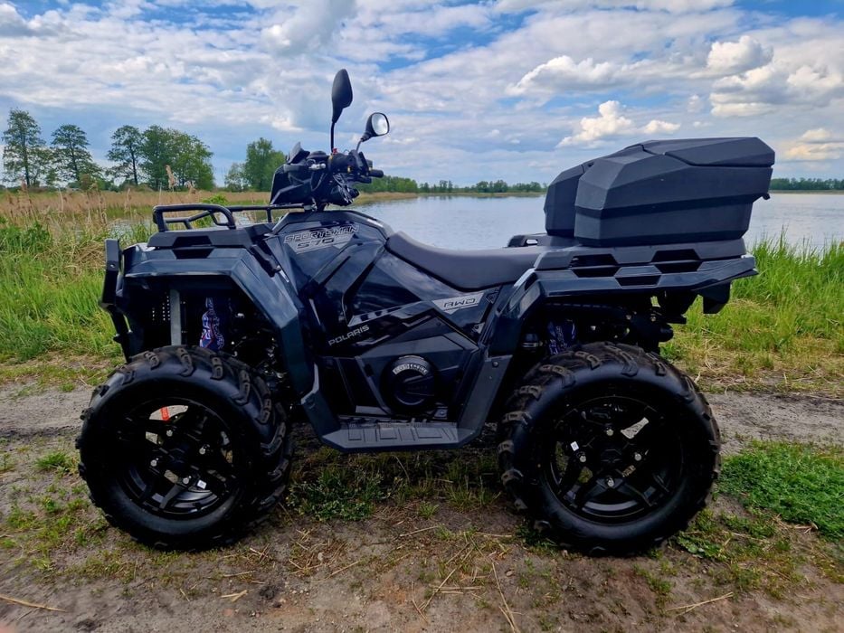 POLARIS sportsman 570 - BLACK 890km Salon Polska