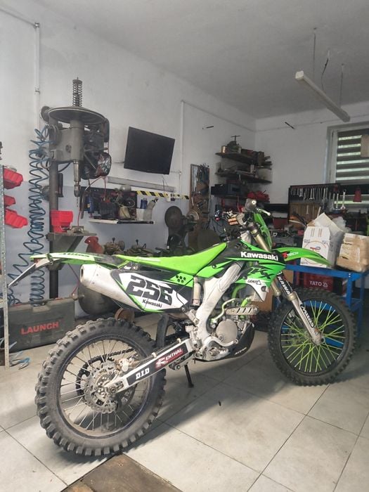 Kawasaki kx250f homologacja a2 zamiana